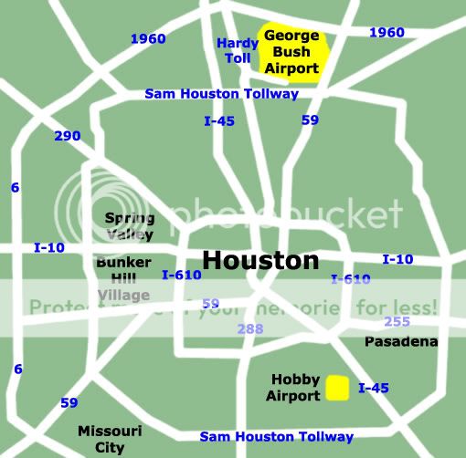 Texas Airports Map Free Printable Maps